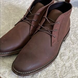 Seven 91- Size 10.5 Men's Brown Leather Shoes
